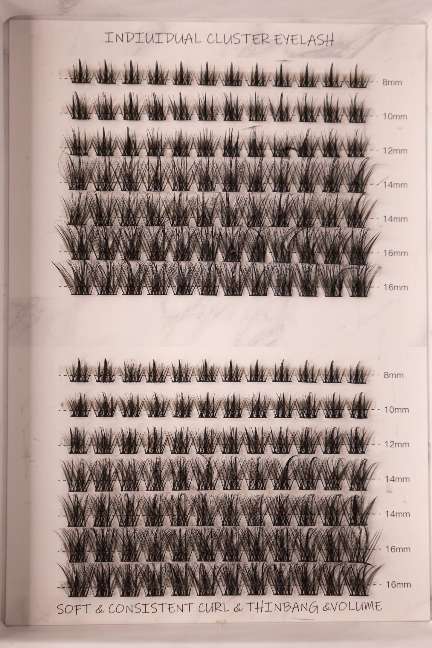 Lash Clusters